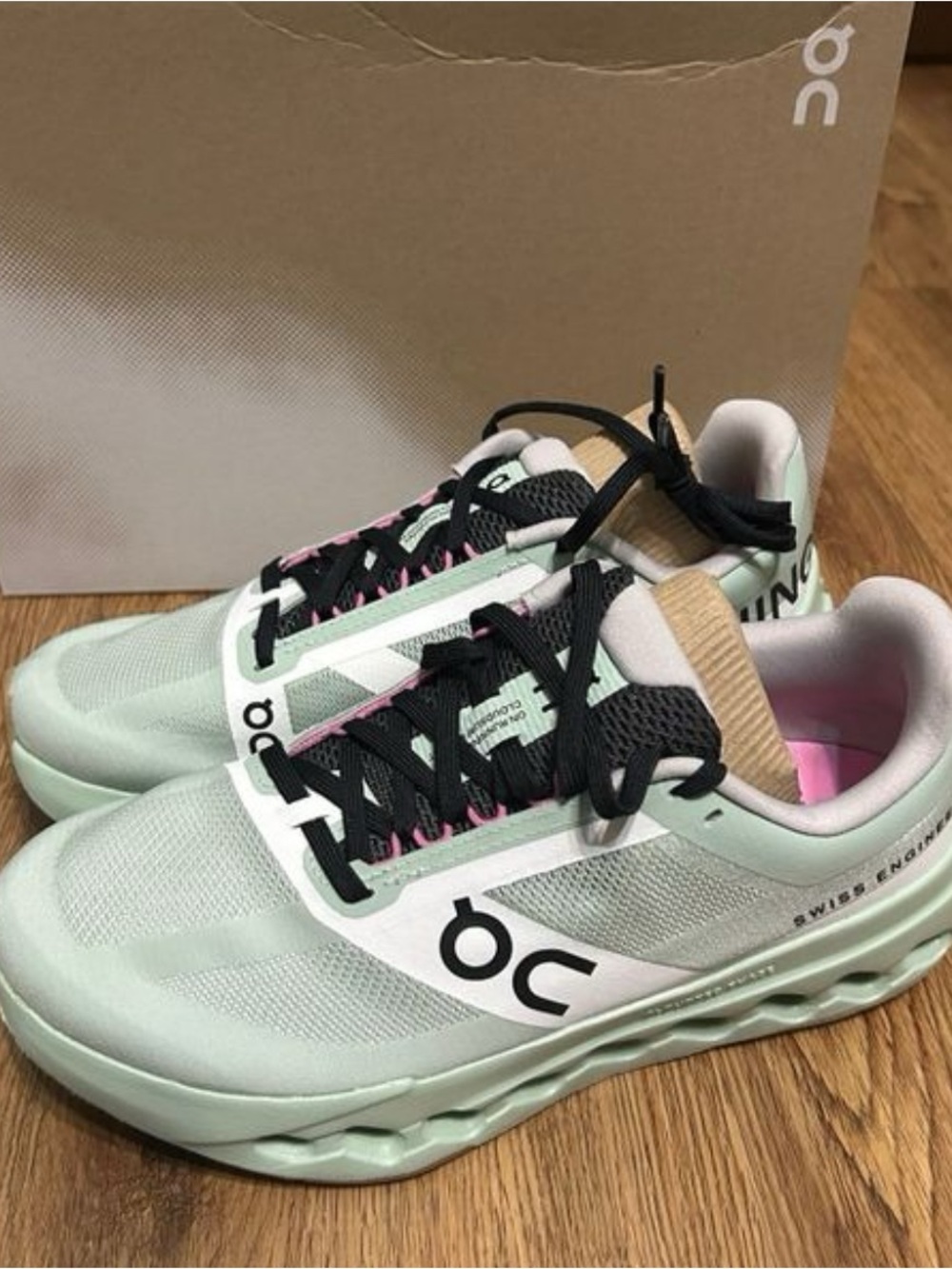 ON CLOUDSURFER athletic training running lace up shoes sneakers women’s 7.5 new - Picture 6 of 7